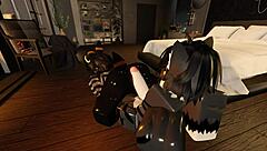 he breeds his eager umbreon slut deep in roblox world