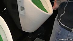 hot babe films flashing bent over public doggystyle pov