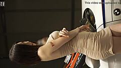 Hot Seoul Korean Racing Girl Revs Up!