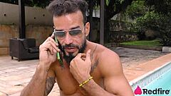 dotado couple calls friend for hot dp pounding