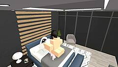 experienced tits bounce in missionary roblox condo fun
