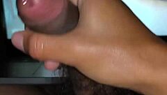 Step Sister's BFF Lotion Rub Gets Massive Cum Tribute Blast