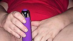 Solo Milf Plays with Big Pink Pussy to Climax