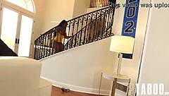 alona joins scotty fucking lily in wild grad threesome