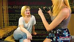 Faith Hope Olyssia cuties suck cock take banging turns now