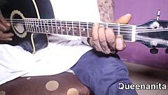 guitarist wields massive black cock for wild outdoor ebony fuck frenzy