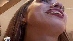 hey, check out this sexy spanish midget getting wild