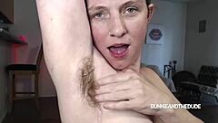 Musky Pungent Hairy Armpits Brushed Close Up by Bunnie