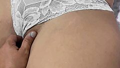 sexy latina teases playfully in intimate bedroom fun