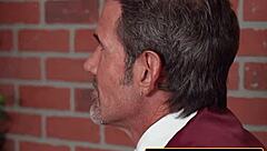 Will You Watch Hottie Ride Waiter While Cuck Hubby Begs?