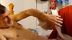 hot babe messes around riding my monster cock hard