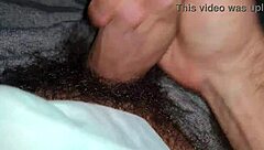 jerk off day with my hairy cock 😏💦