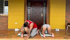 Yoga lust overwhelms colombian couple intensely