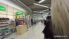 gorgeous czech nympho seduced stripped fucked hardcore pov mall bang