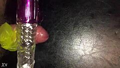 explosive no hands cumshot erupts powerfully without a single touch