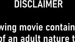 Freshman Michelle Anderson hits mandatory orgasm on boyfriend's Hitachi vibrator backstage.