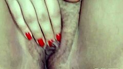 brazilian housewife masturbatin hot on bed solo homemade