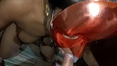 tantrik mata fingers herself in toilet then gets pussy drilled hard