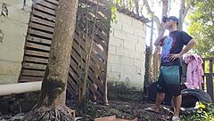 husband leaves me alone with hot builder for quote