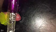 explosive no hands cumshot erupts powerfully without a single touch