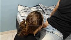 hey sexy latina secretary visits my house for ass play