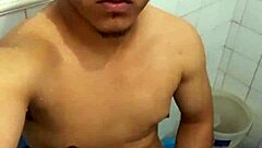 Cumshot Explodes as Teen Masturbates Wildly!