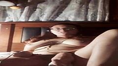 sexy chilean redhead gropes tits on webcam high def 😘🔥