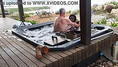 early morning, can't resist milf's juicy interracial pussy orgasm drip?