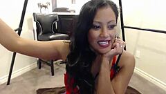 milf maxine dildo fucks pussy rough squirting orgasm big tits wet