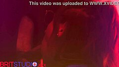 Nurse greene kneels at gloryhole sucking stranger's throbbing cock hungrily