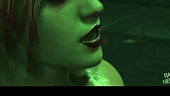 harley wraps her big tits around a monster cock for wet titty fuck