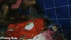 brazilian chubby latina sucks big cock next to auntie