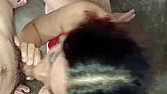 Red Dress Stepmom Gives Epic Morning Blowjob Spanish Sub