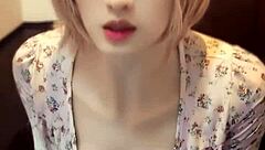 【個撮】bitch ladyboy crossdresses and jerks off wildly