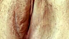 Mature milf closeup pussy fingering masturbation with dirty talk orgasm