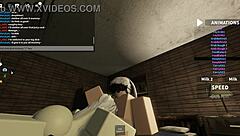 wild roblox sex romp gets intense and steamy quick