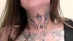 Sarafina's Sultry Bedroom Try-On Tease in Tight Dress