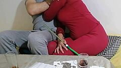 Arab Wife Begs for Hard Pounding by Massive Arab Cock