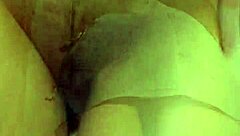 tiktok brunette dances in miniskirt thong leggings