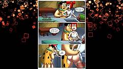 Flinstones romp around the kitchen