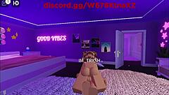 bouncing on 10-inch emo cock creampie