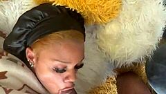 I love swallowing that massive BBC deep