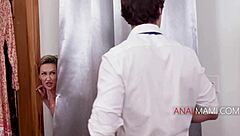 Annoyed milf takes cock deep in ass willingly