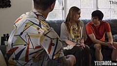 therapist joins couple's session turning teen gf's therapy into wild threesome