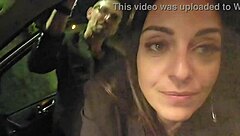 horny brunette big tits ass amateur couple outdoor full fuck giacomo