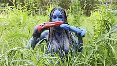 monika fox's huge prolapse dildo anal pussy fuck squirts wildly