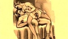 ever seen vintage erotic art this steamy before?