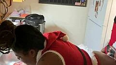 What If Mrs. Claus Craved Santa's Massive BBC Deep Inside?