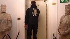 masked stranger lures babe for pov tattooed cowgirl cock ride