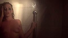 sexy dahlia teases pussy in naughty shower play